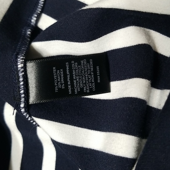 Express Nautical Stripe Mini Dress Size 2 - Picture 7 of 8